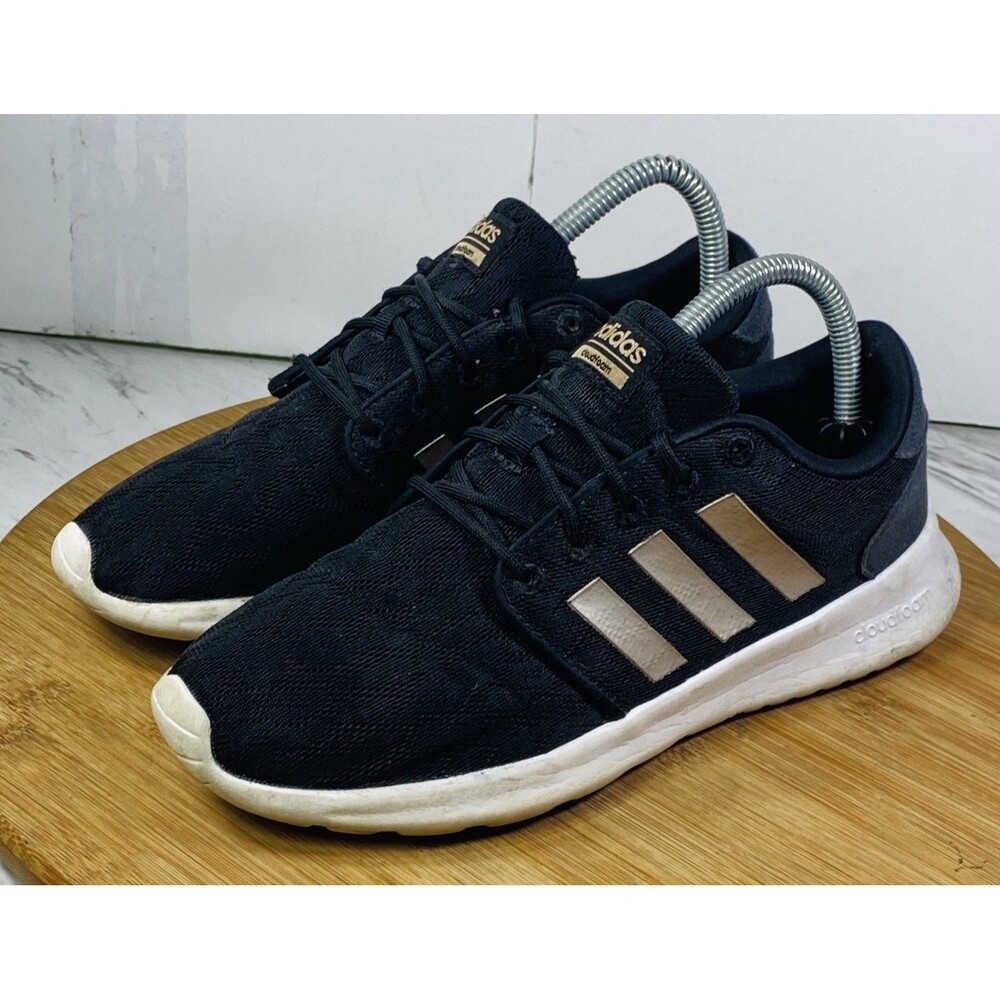 Adidas QT Racer Womens Sz 7 Shoes Low Top Comfort Trainer Sneakers